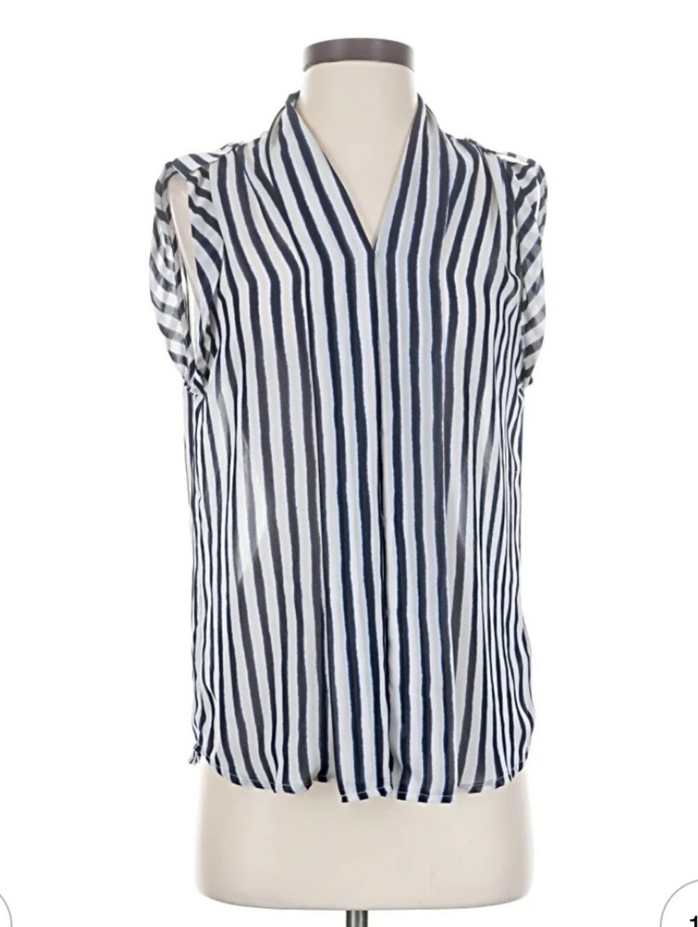 Striped Flowy Blouse